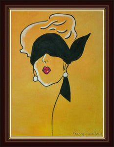 Woman with black headband 2