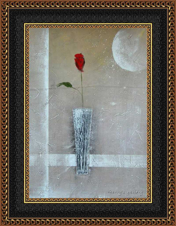 Flower and pot